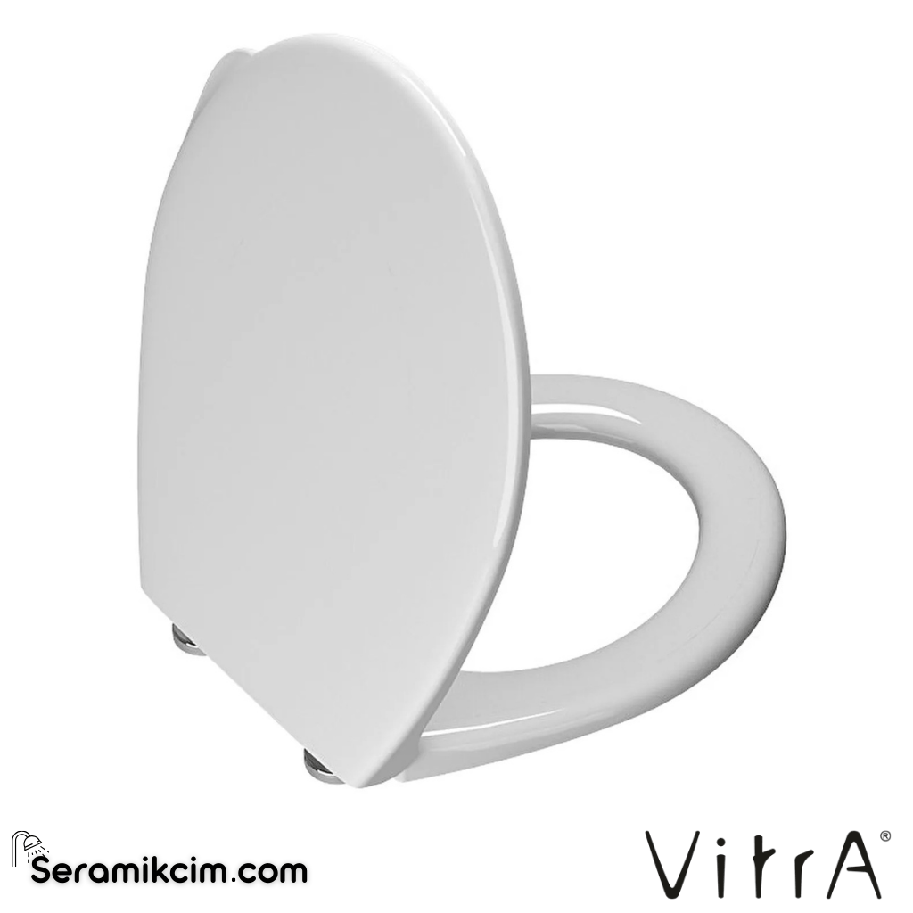 VitrA Klozet Kapağı Üstten Sıkmalı Plastik Menteşeli, Beyaz 18-003-002 - 18-003-002
