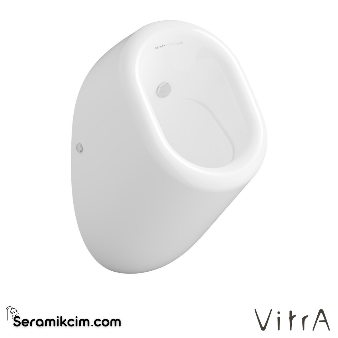 VitrA Liquid Pisuvar Rim-ex Temassız, Arkadan Su Girişli, Pilli, Beyaz - 7324B003-5330