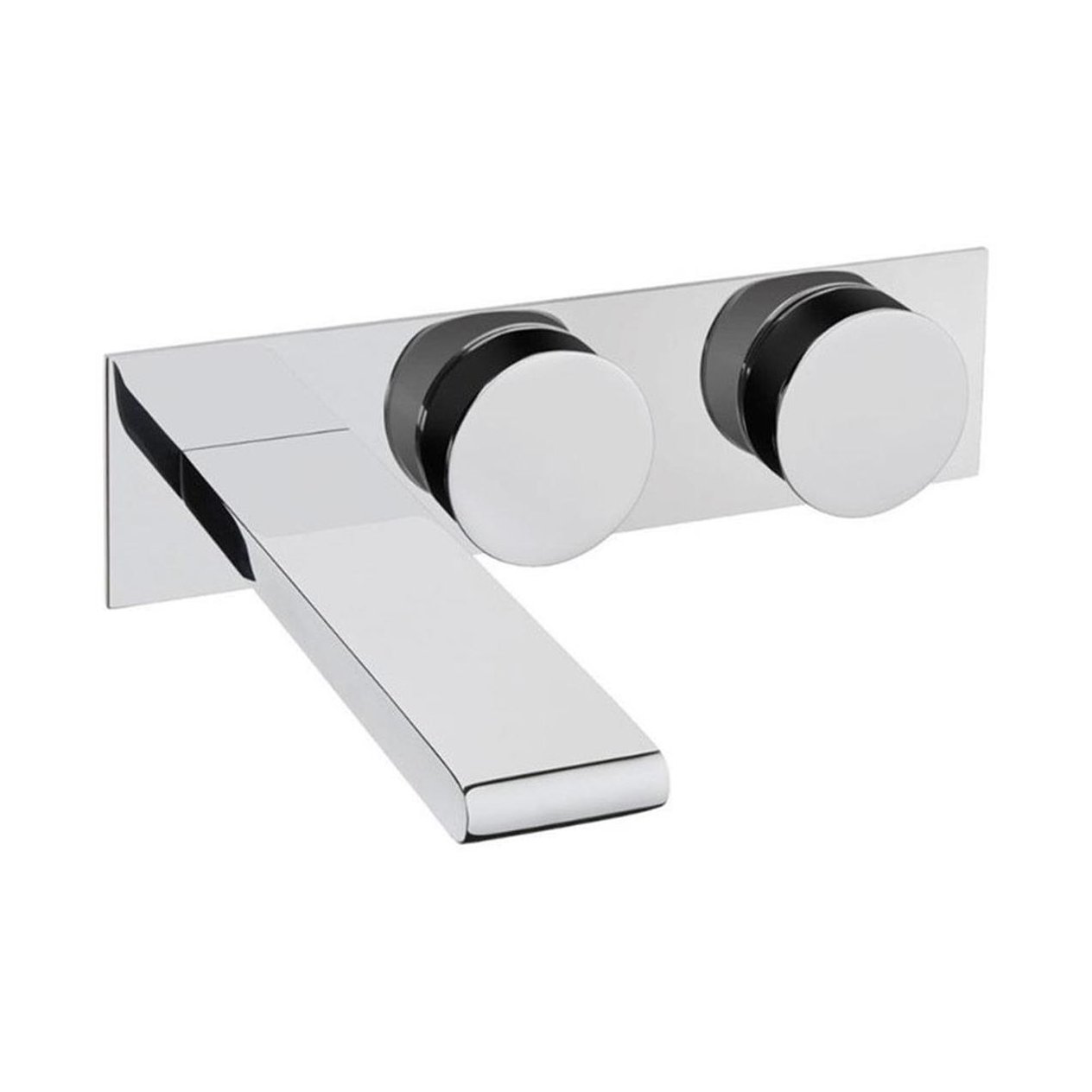 Vitra Memoria Ankastre Lavabo Bataryası (Krom-Siyah) - A4285158