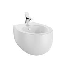 Vitra Memoria Asma Bide Gizli Montajlı, 55 Cm Tek Armatür Delikli, Su Taşma Delikli, Yanlardan Deliksiz, Clean, Mat Beyaz