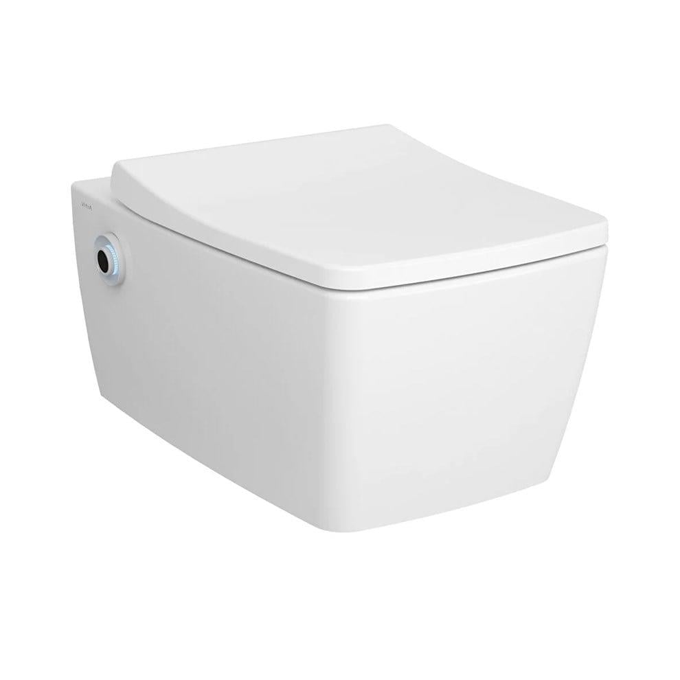 VitrA Metropole Asma Klozet 56 cm, (Entegre Temassız Taharet Musluklu), Beyaz - 5676B403-6592