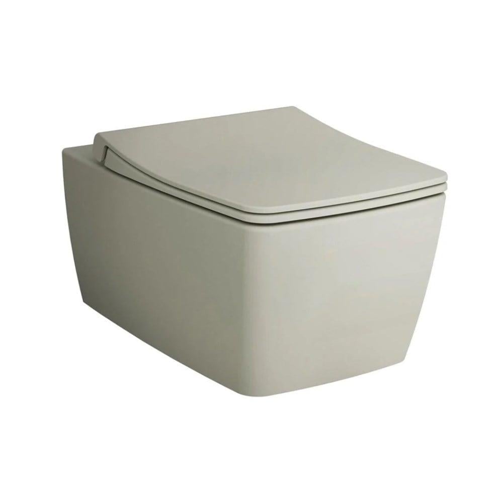 VitrA Metropole Asma Klozet Rim-ex, Gizli Montajlı, 56 cm Taharet Borulu, Taharet Borusu Girişi Sıva Altı Uygulamalı, Mat Bej - 7672B020-0559