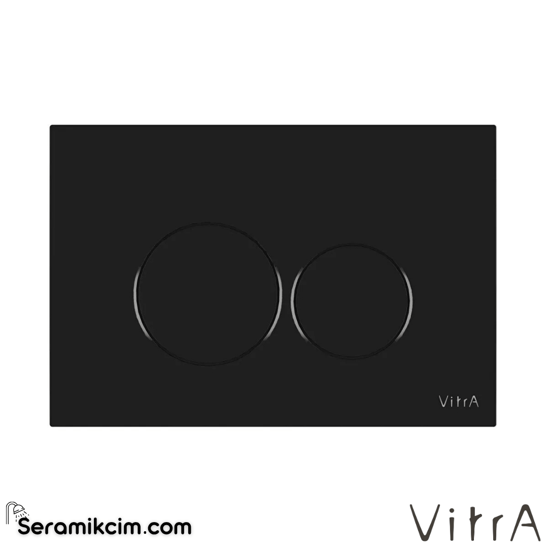 VitrA Origin ABS Kumanda Paneli Parlak Siyah 740-2450 - 740-2450