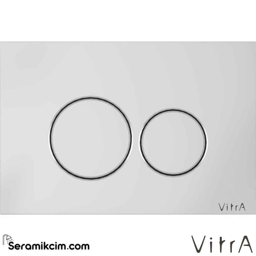 VitrA Origin ABS Kumanda Paneli Parlak Beyaz 740-2400 - 740-2400
