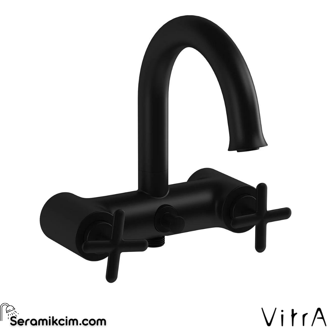 Vitra Origin Classic Banyo Bataryası, Mat Siyah
