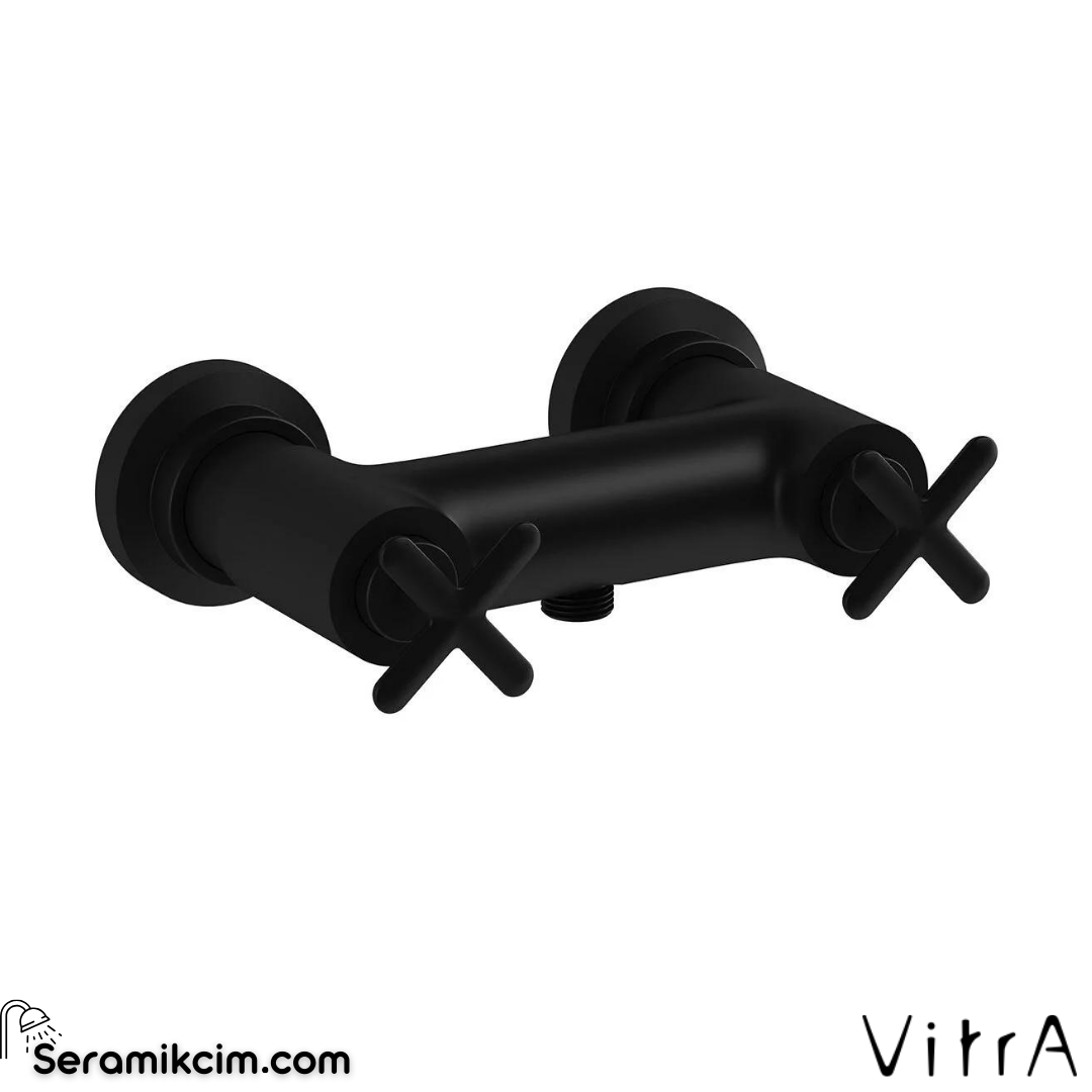 Vitra Origin Classic Duş Bataryası, Mat Siyah