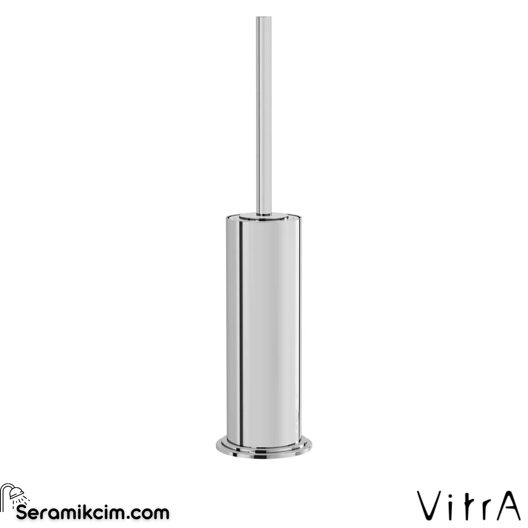 Vitra Origin Classic Tuvalet Fırçalığı (Yerden) (Krom)