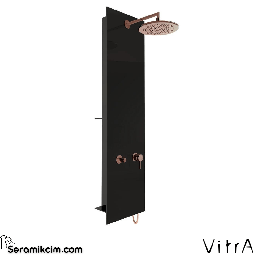 Vitra Origin Duş Sistemi (Bakır, Siyah)
