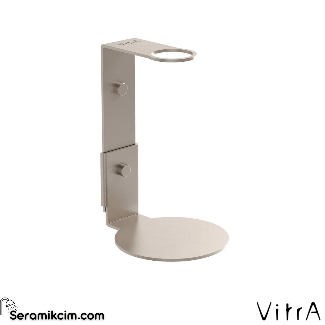 Vitra Origin Sıvı Sabunluk Tutacağı-Fırçalı Nikel