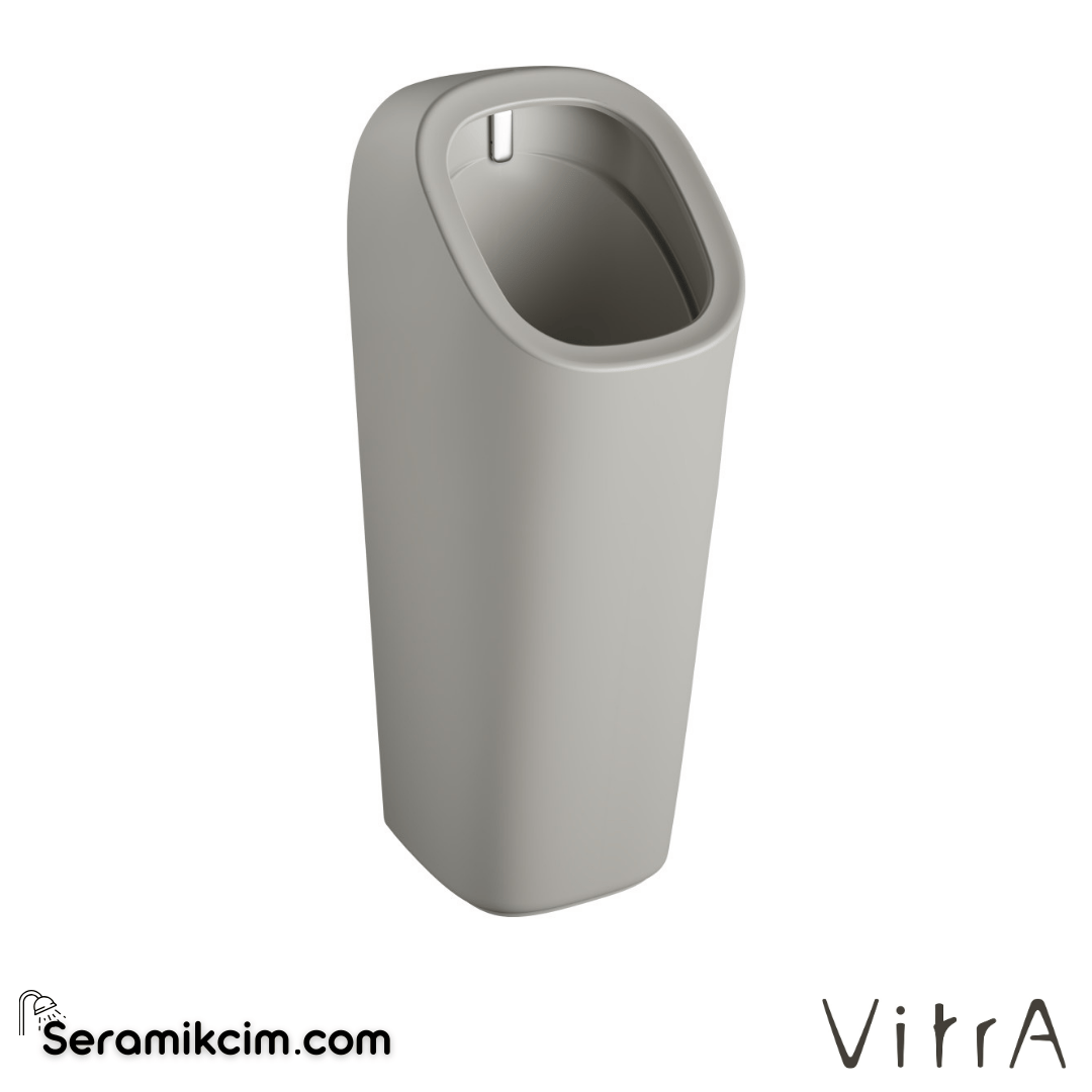 VitrA Plural Pisuvar Rim-ex Temassız, Arkadan Su Girişli, Pilli, Mat Bej - 7809B020-5330