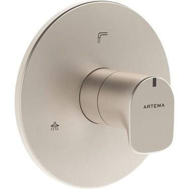 Vitra Root Round Ankastre Termostatik Banyo Bataryası (V-Box Sıva Üstü Grubu), F.Nikel - A4269634