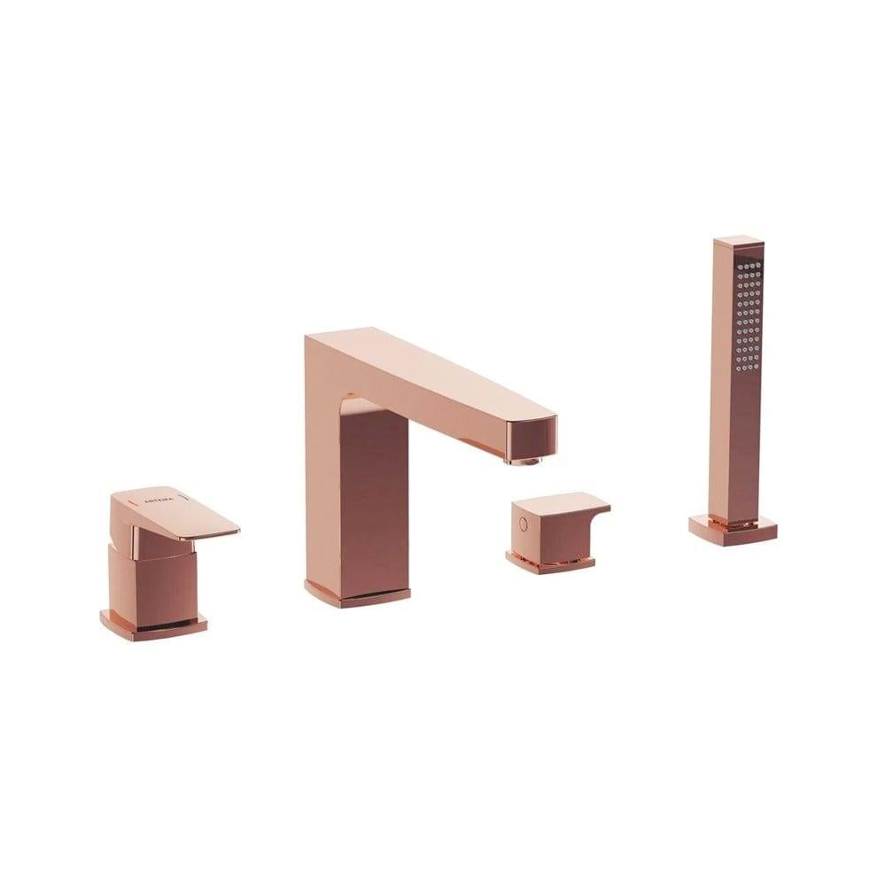 Vitra Root Square Küvet Bataryası (4 Delikli), Bakır - A4275726