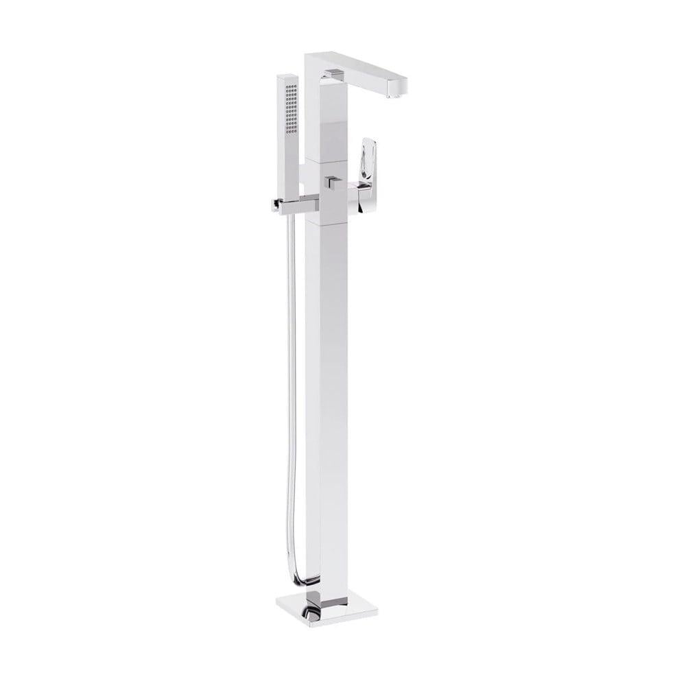 Vitra Root Square Küvet Bataryası (Yerden - El Duşlu), Krom - A42760