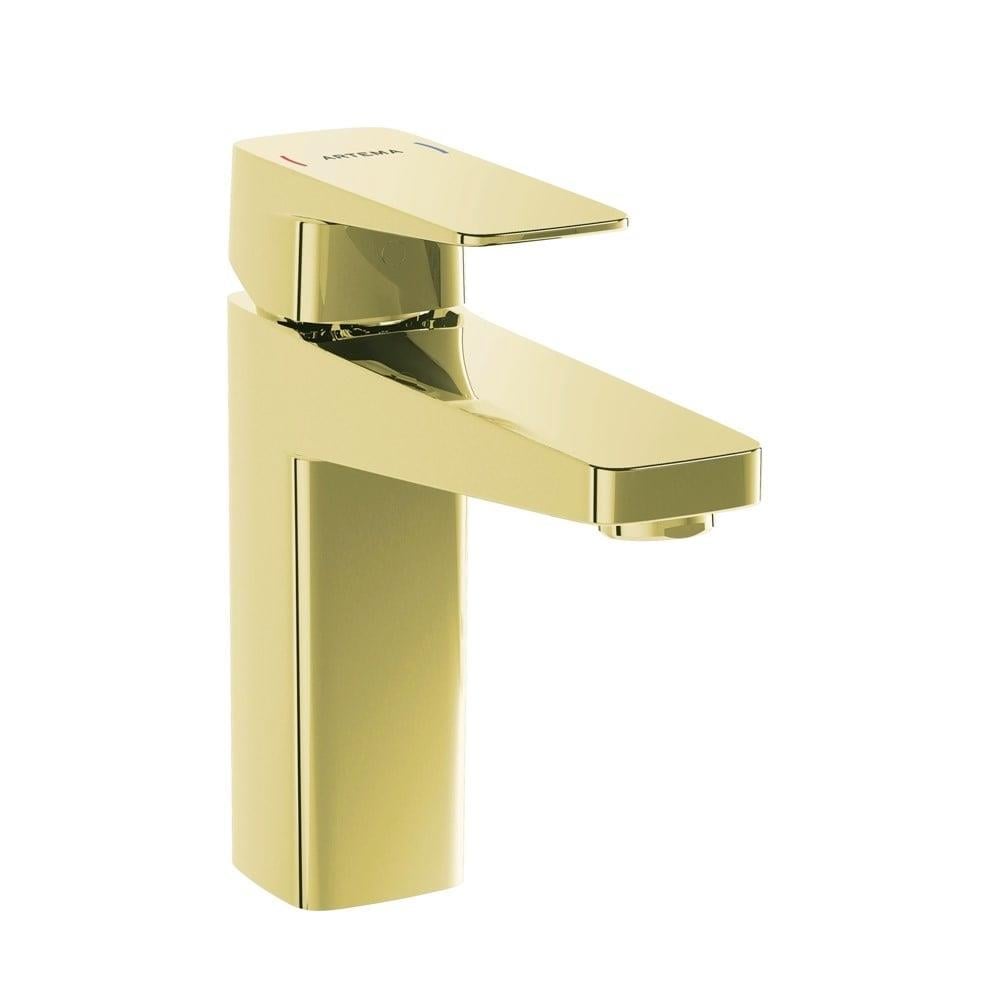 Vitra Root Square Lavabo Bataryası (Yüksek), Altın - A4273123