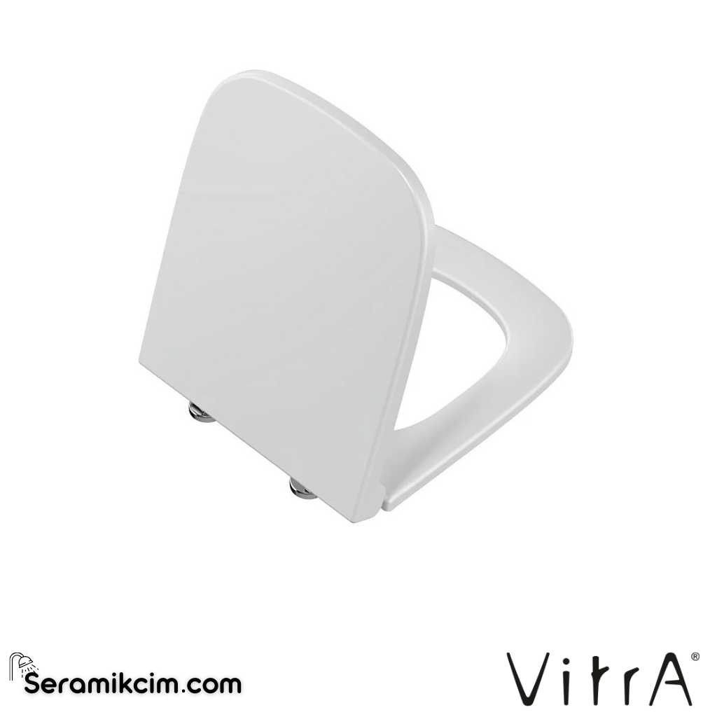 VitrA S20 Klozet Kapağı Duroplast, Üstten Sıkmalı Metal Menteşeli, Beyaz 177-003-001 - 177-003-001