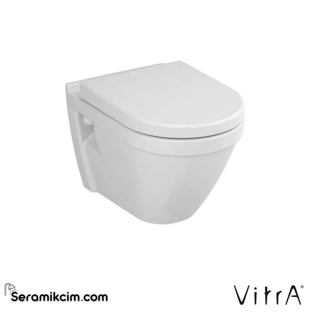 VitrA S50 Asma Klozet 54 cm Taharet Borulu, Beyaz 5618L003-0850 - 5618L003-0850