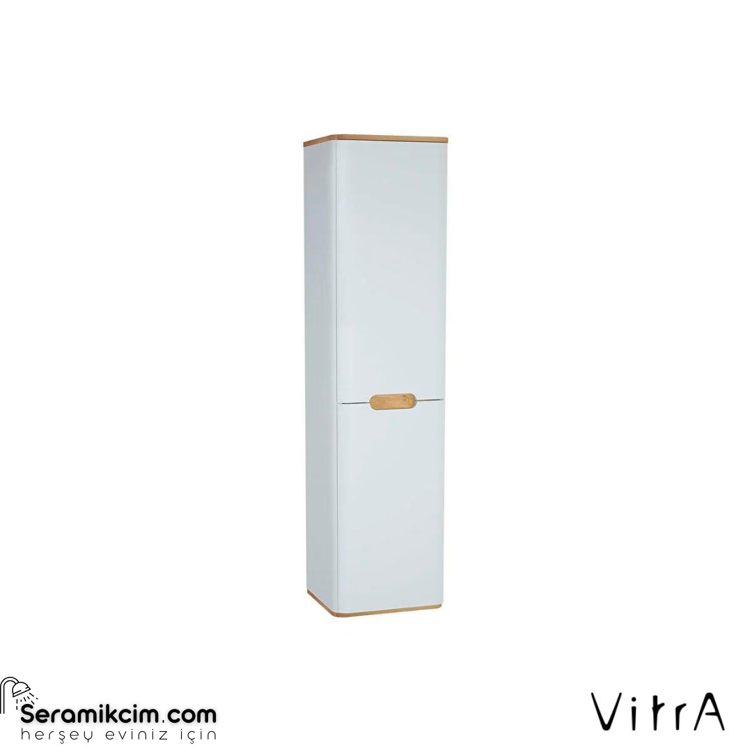 Vitra Sento Boy Dolabı, 40 Cm, Ayaksız, Mat Beyaz, Sağ