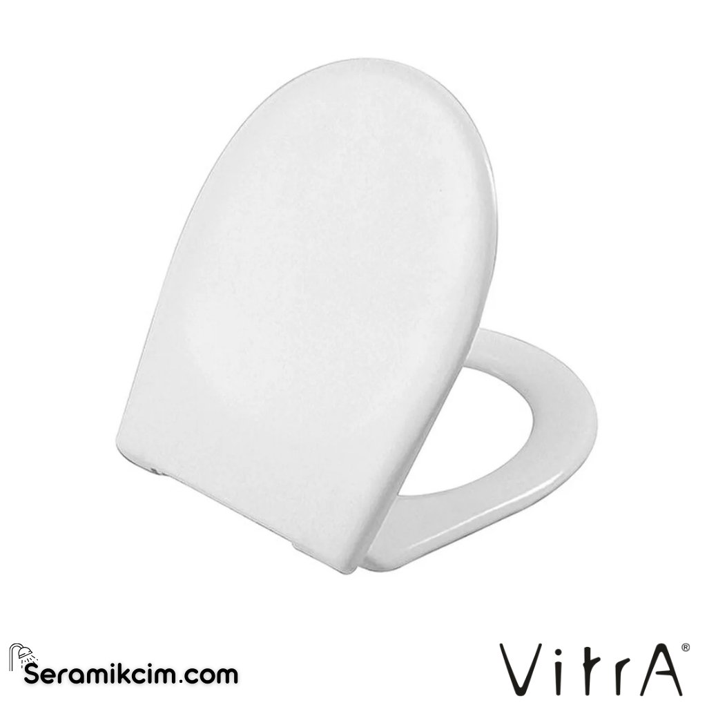 VitrA Universal Klozet Kapağı Duroplast, Üstten Sıkmalı Metal Menteşeli, Beyaz 25-003-001 - 25-003-001