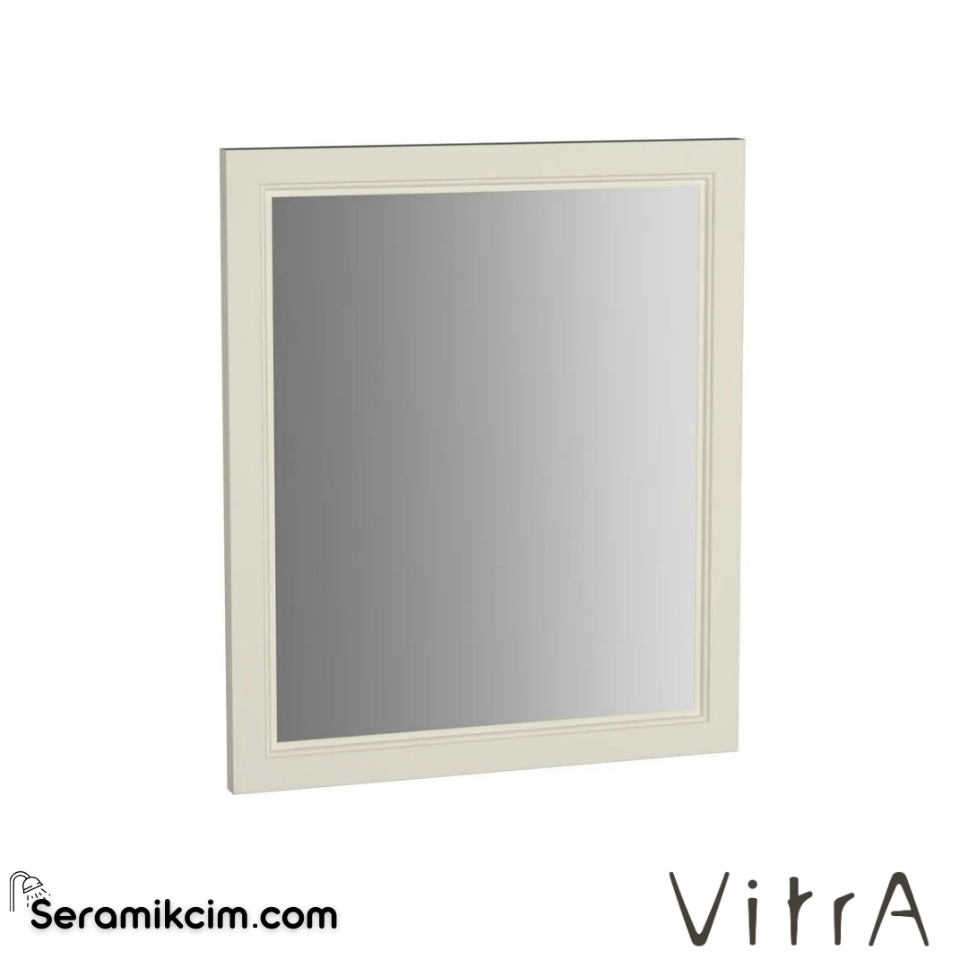 Vitra Valarte Düz Ayna, 65 Cm, Mat Fildişi - 62215