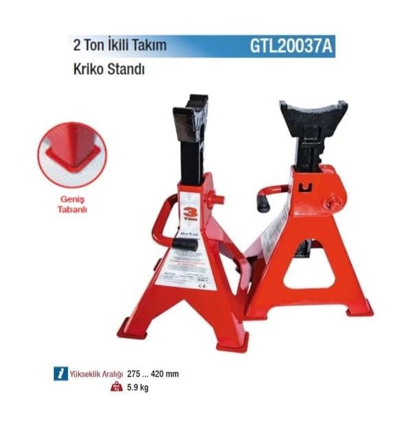 NT Tools Kriko Standı 3 ton 285-425 mm. (İkili Takım)