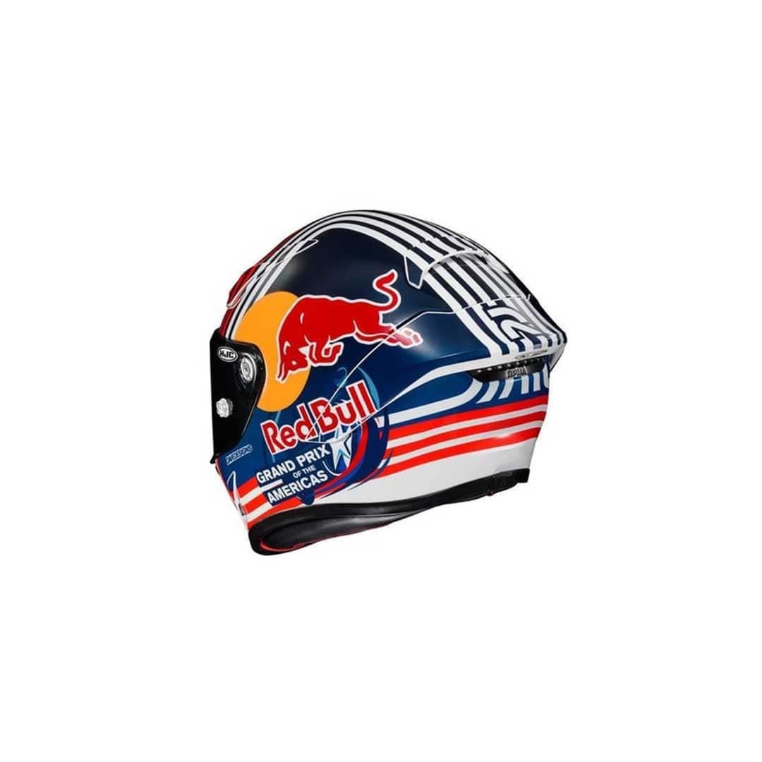 hjc rpha1 red bull austin gp motosiklet kaski