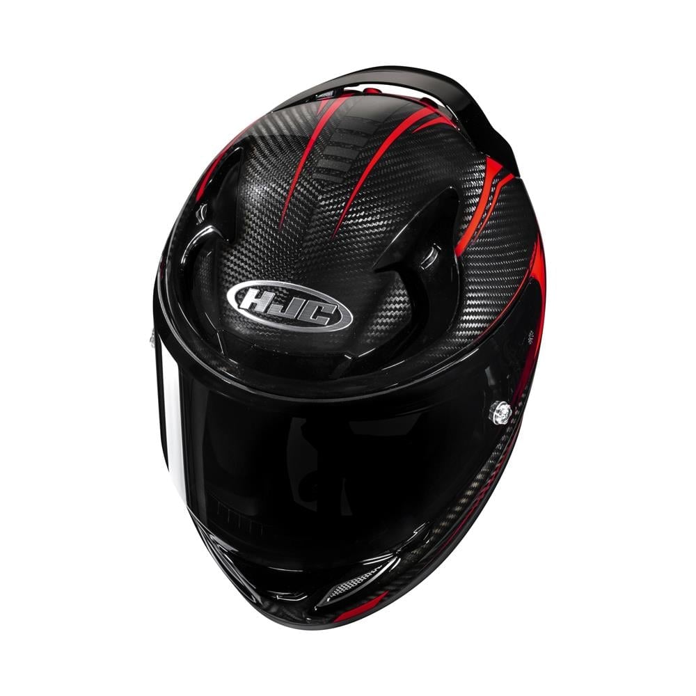 HJC RPHA12 Carbon Keres MC1 Kapalı Motosiklet Kaskı Kırmızı