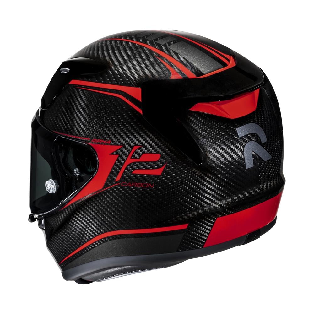 HJC RPHA12 Carbon Keres MC1 Kapalı Motosiklet Kaskı Kırmızı