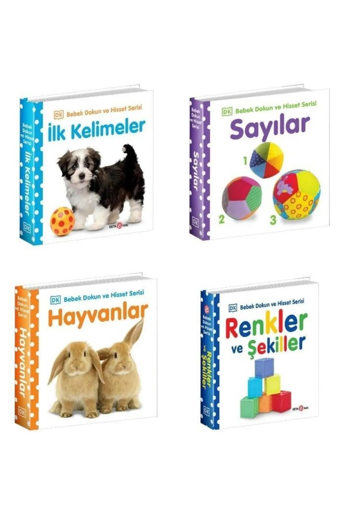Bebek Dokun Hisset Seti 4 Kitap