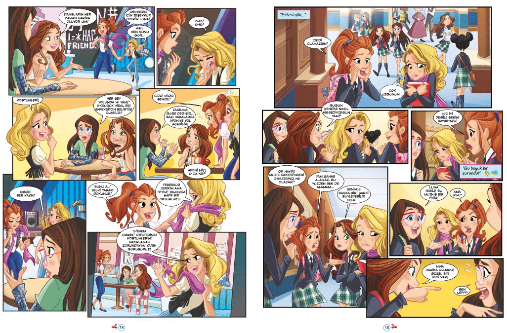 Disney Çizgi Klasikler Soy Luna Paten Aşkına 1