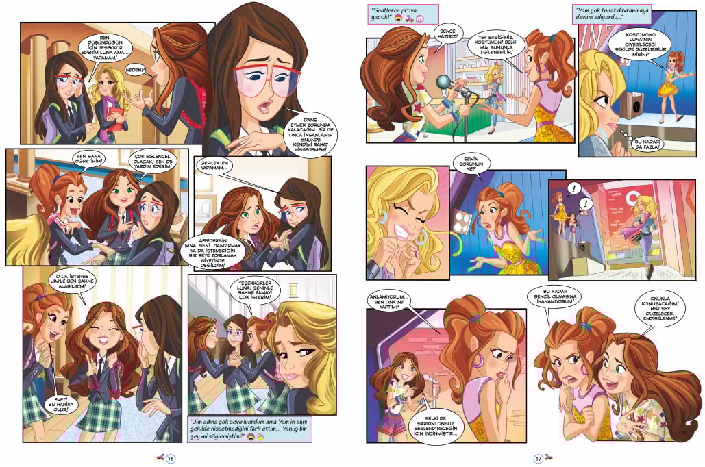 Disney Çizgi Klasikler Soy Luna Paten Aşkına 1