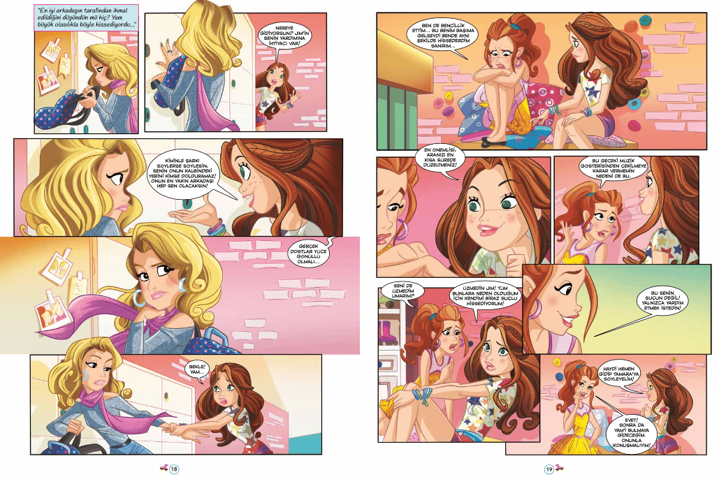Disney Çizgi Klasikler Soy Luna Paten Aşkına 1