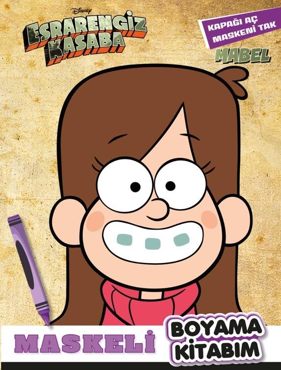 Disney Esrarengiz Kasaba Maskeli Boyama MABEL