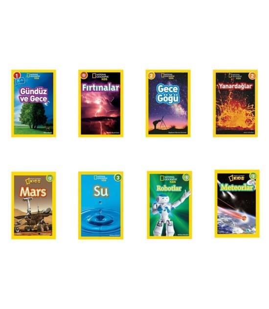 National Geographic Kids Bilim Seti 8 Kitap