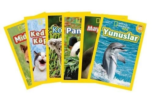 Sevimli Hayvanlar Seti 6 Kitap (NG Kids)