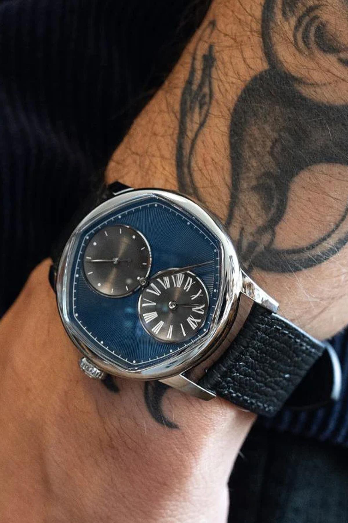 Le Régulateur Louis Erard X Cédric Johner Blue