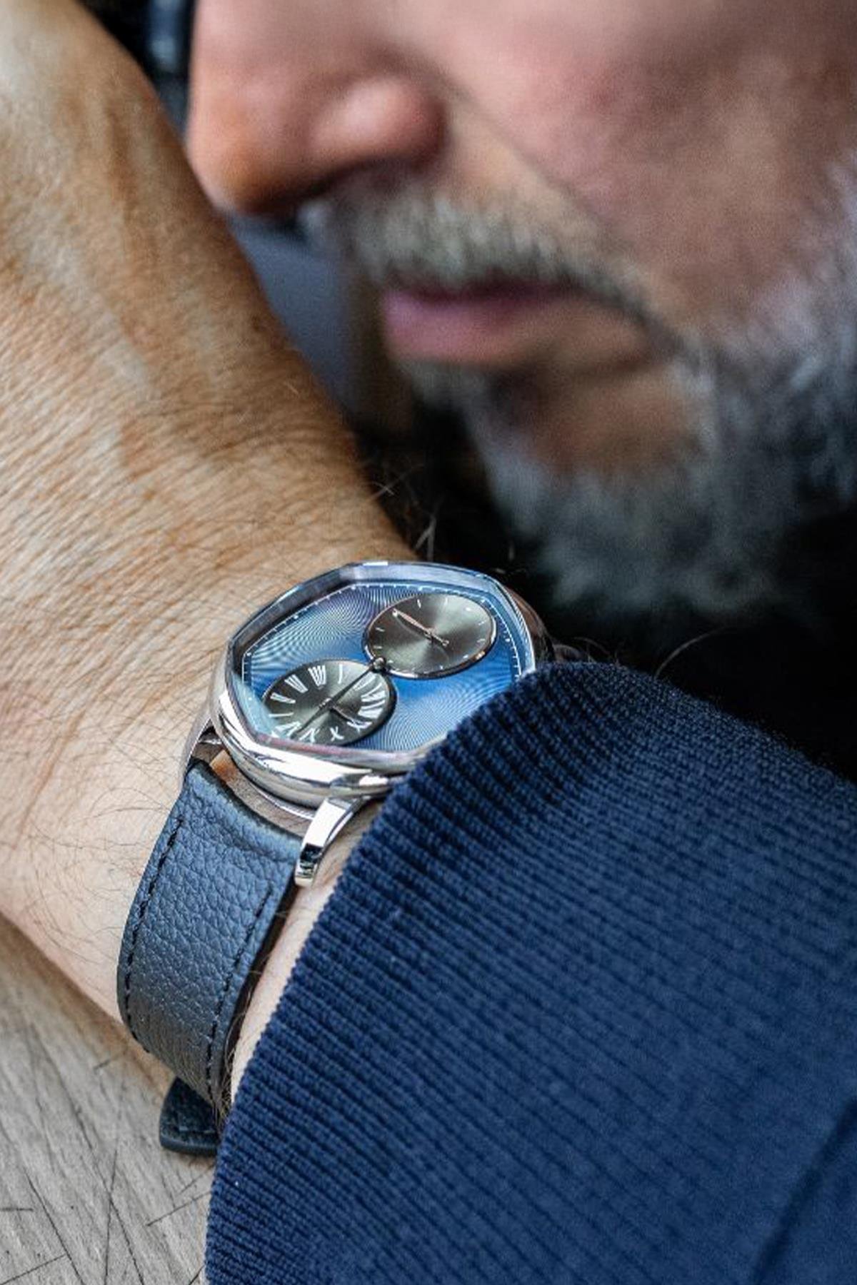Le Régulateur Louis Erard X Cédric Johner Blue