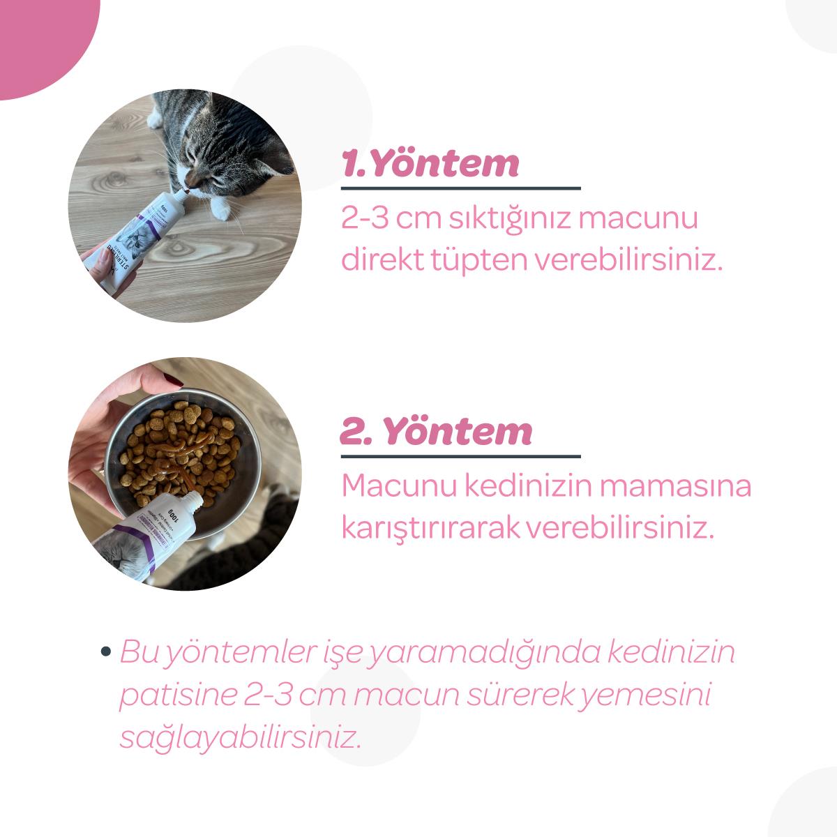 Vets Plus Hamile ve Yavru Kediler için Multivitamin Malt Kedi Macunu 100gr