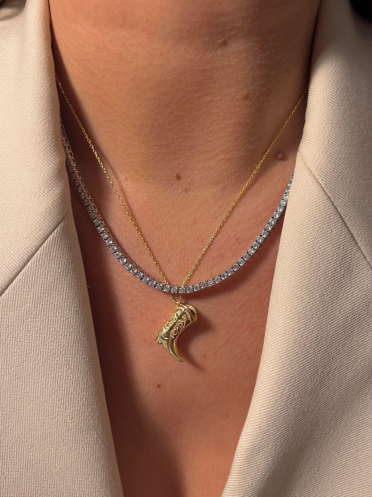 925 Gümüş | 2,5mm Dçnmeyen Döküm Suyolu Kolye
