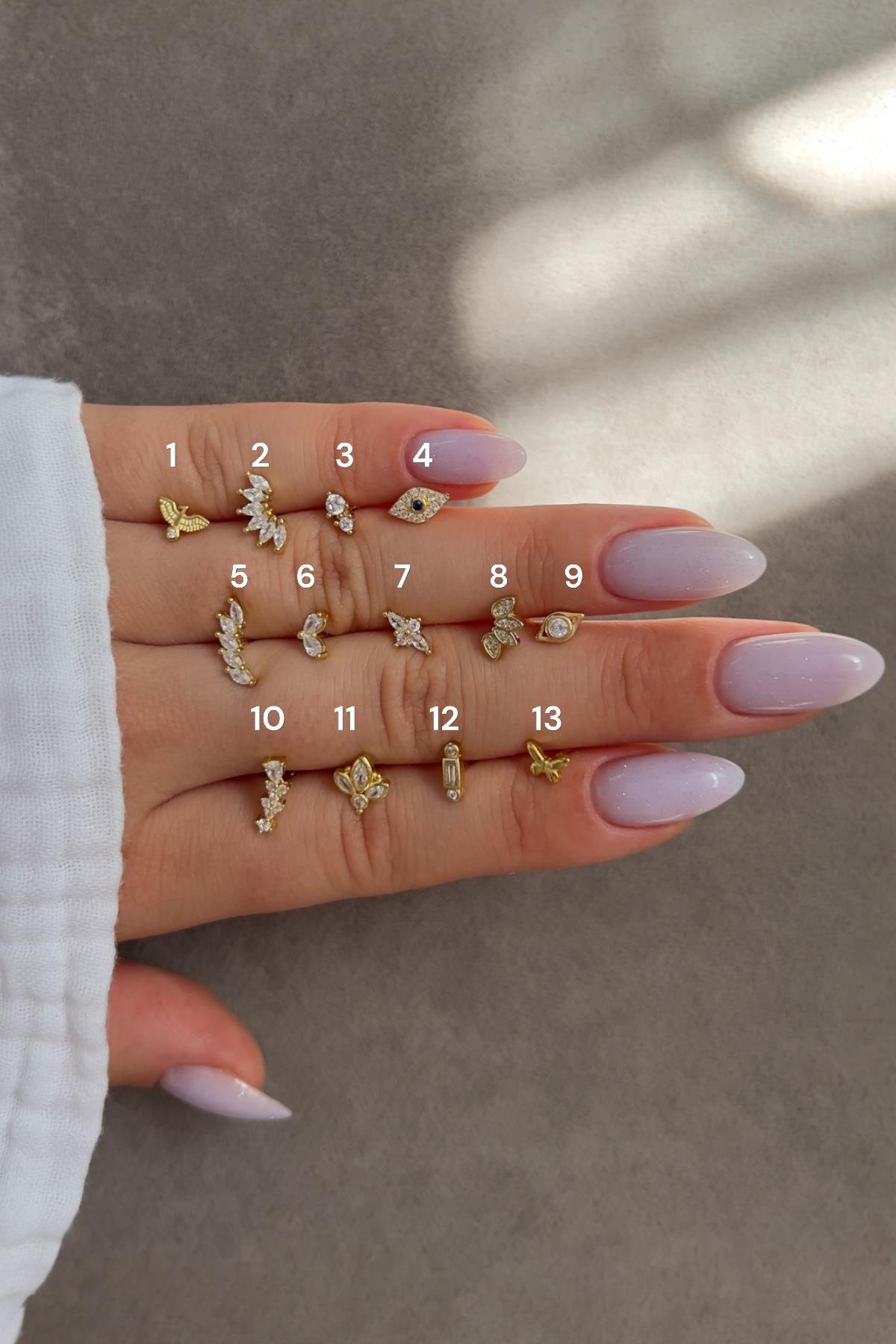 925 Gümüş | Gold Piercing Çeşitleri