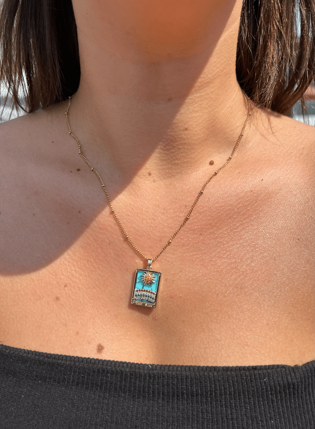 The Sun Tarot Kolye