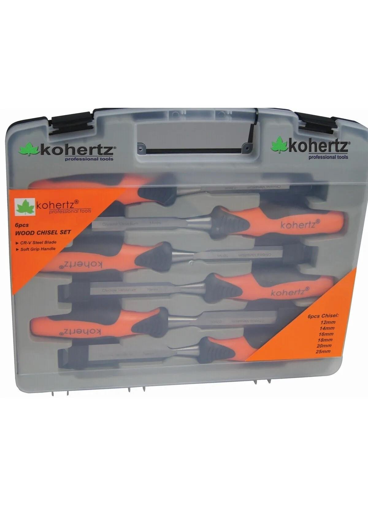 kohertz 6'LI İSKARPELA SET 4140 ISLAH ÇELİĞİ
