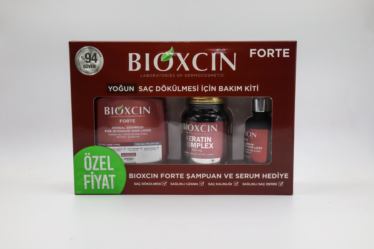 Bioxcin Forte Saç Dökülmesine Karşı Şampuan 300 ml - 3 Al 2 Öde