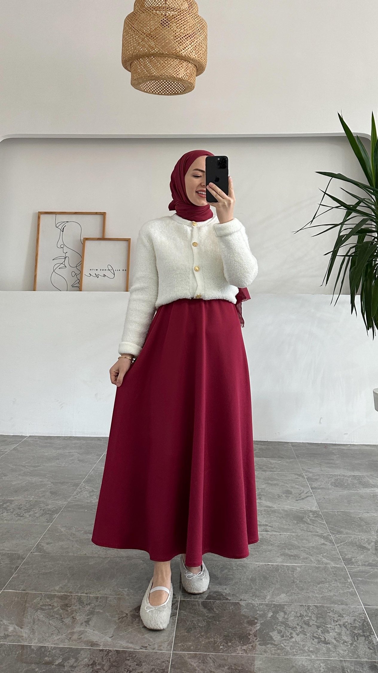 Premium Ferry Puff Scuba Bordo Etek