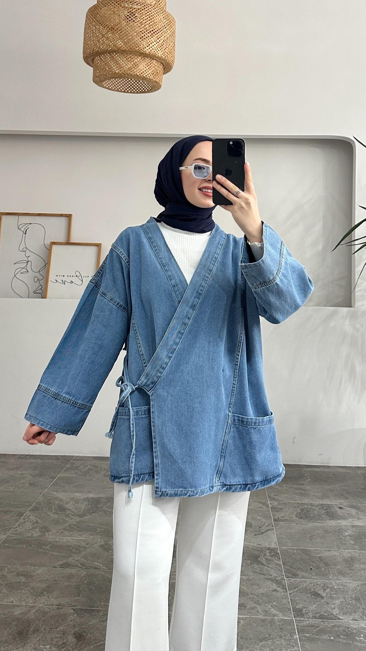 Saller Pinterest Model Buz Mavisi Kot Ceket
