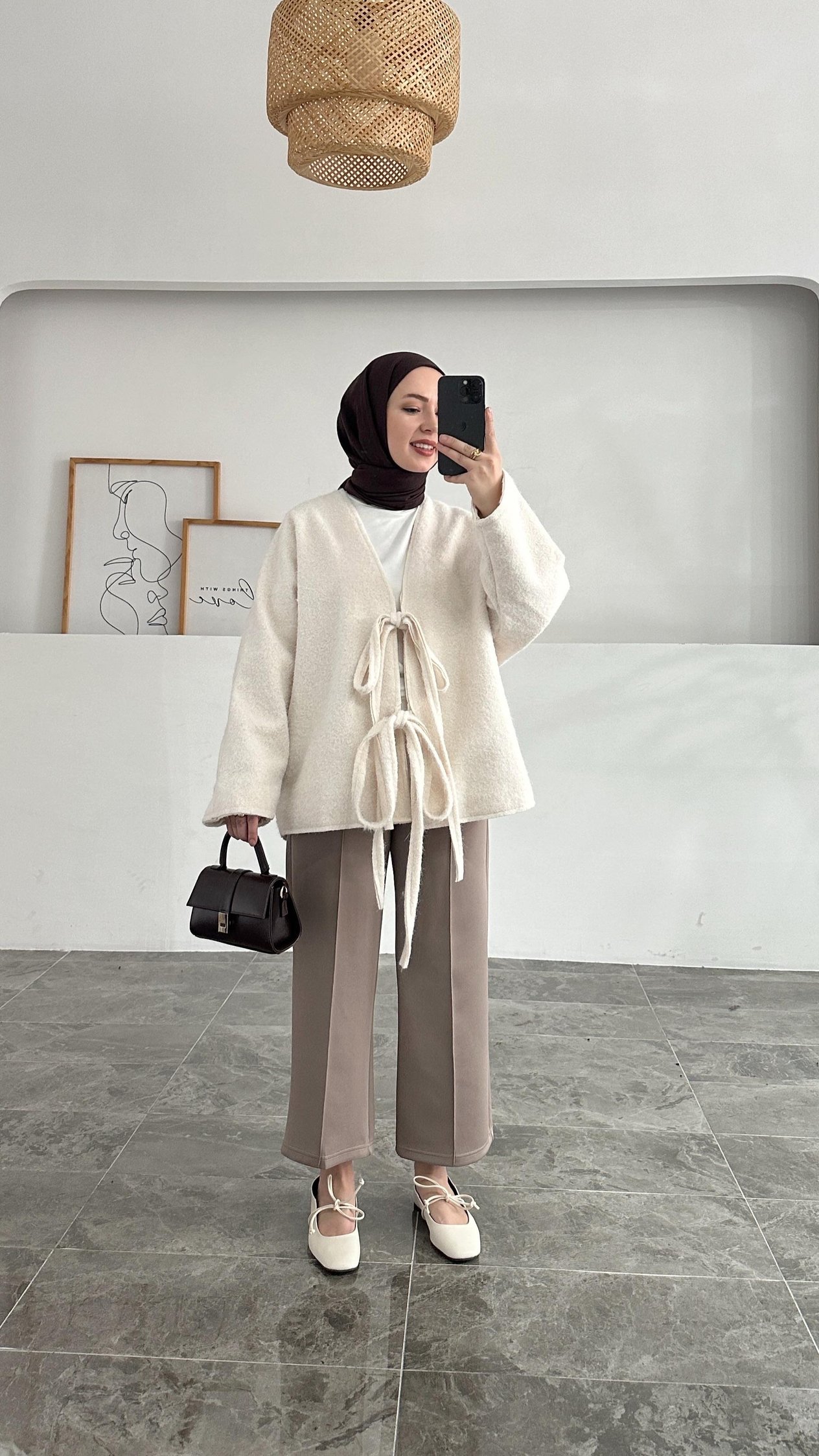 Vilona Pinterest Model Krem Kaban
