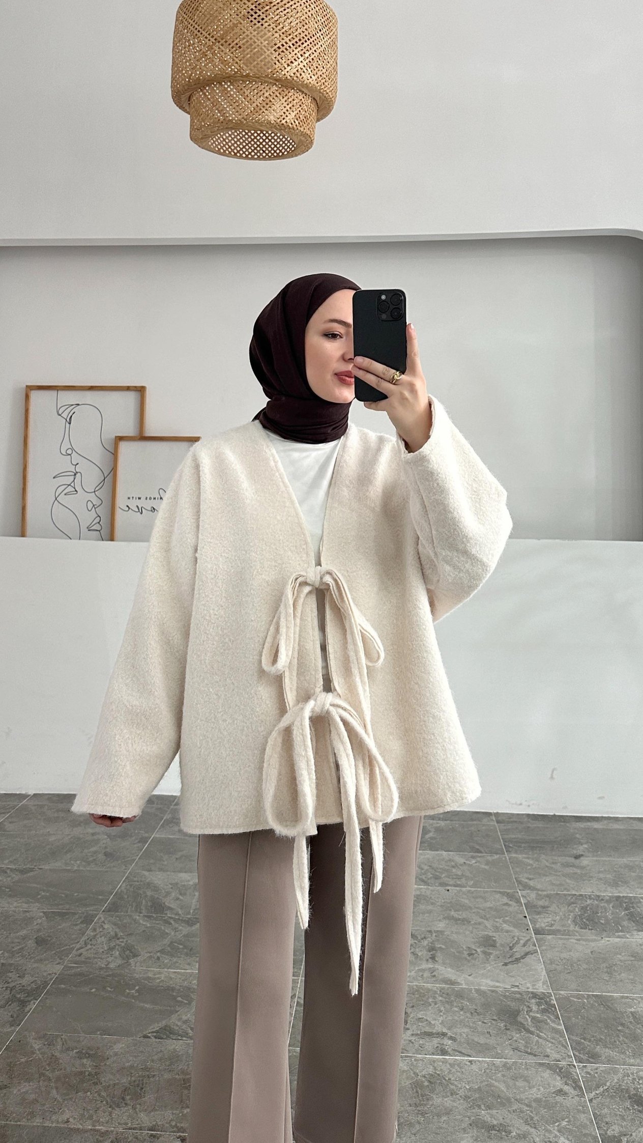 Vilona Pinterest Model Krem Kaban