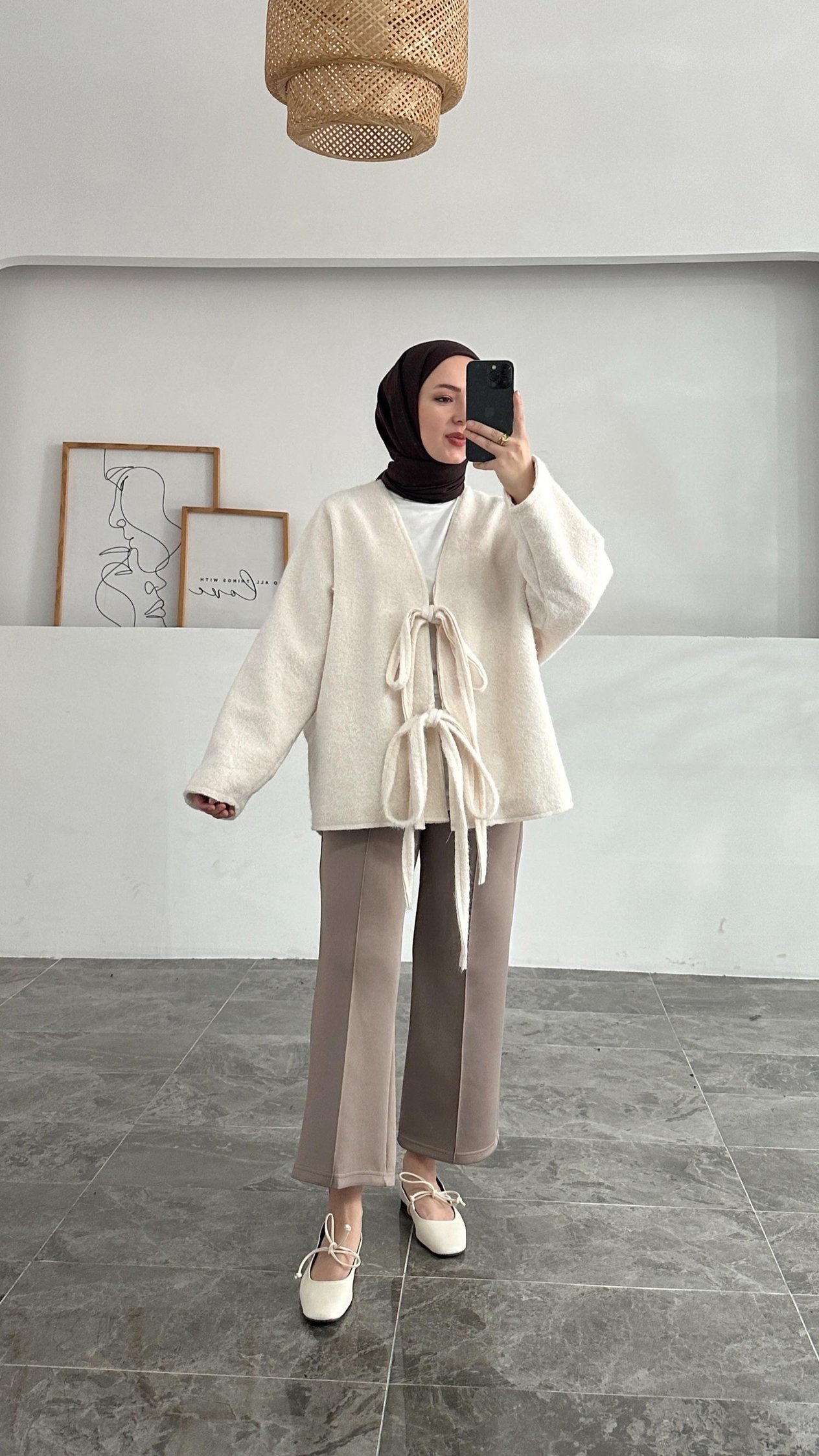 Vilona Pinterest Model Krem Kaban