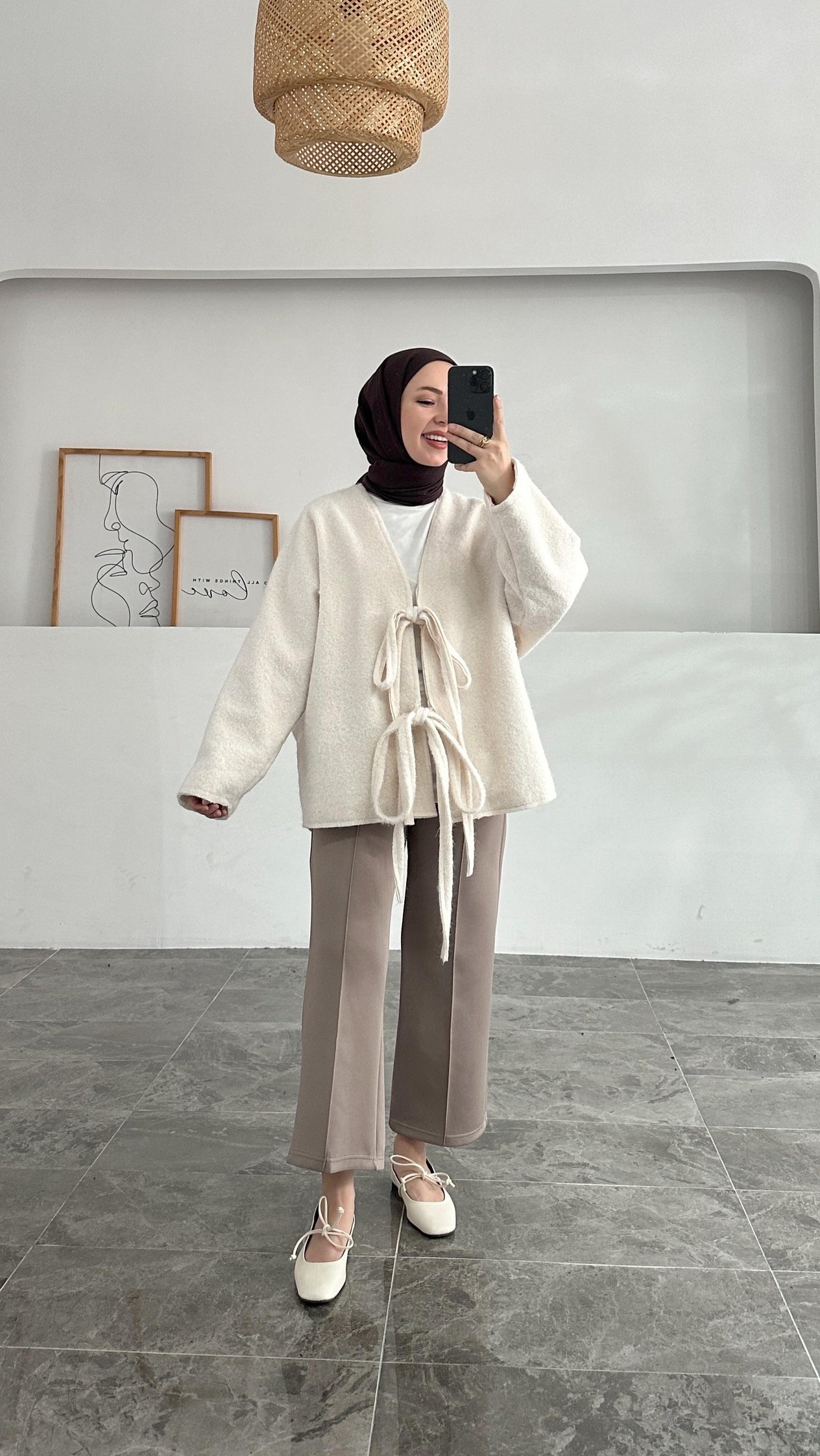 Vilona Pinterest Model Krem Kaban