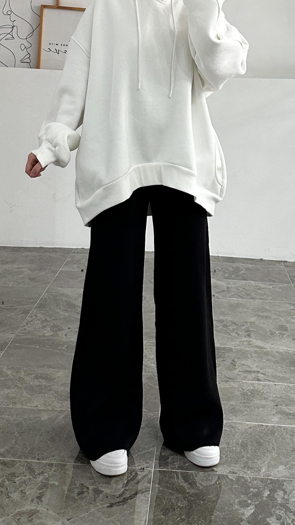 Yoko Siyah Triko Pantolon