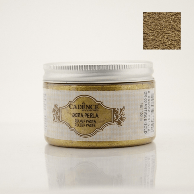 DORA PERLA RÖLYEF PASTA DR-03 ANTİK GOLD 150ML
